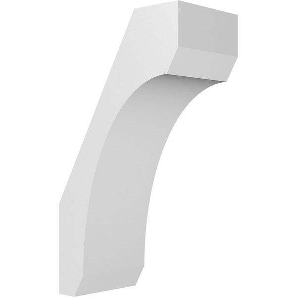 Ekena Millwork 6-in. W x 10-in. D x 18-in. H Legacy Architectural Grade PVC Knee Brace BRCP06X10X18LEC - main